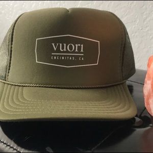 Vuori Green Hat with Mesh back